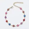 Wholesale Jewelry IG Style Geometric Solid Color Titanium Steel Jewelry Set