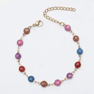 Wholesale Jewelry IG Style Geometric Solid Color Titanium Steel Jewelry Set