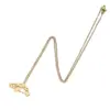 Wholesale PVD Coated 18K Gold Real Gold Plated Car 201 Stainless Steel Casual Simple Style Waterproof Non Tarnish 201 Stainless Steel Pendant Necklace