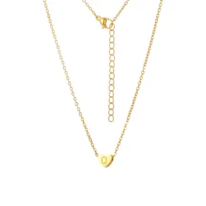 Gold Necklace / Q