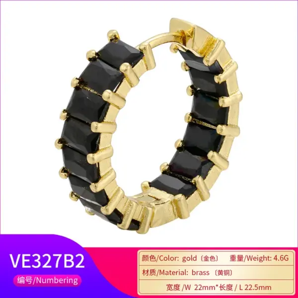 Wholesale Plating Copper Copper Earrings