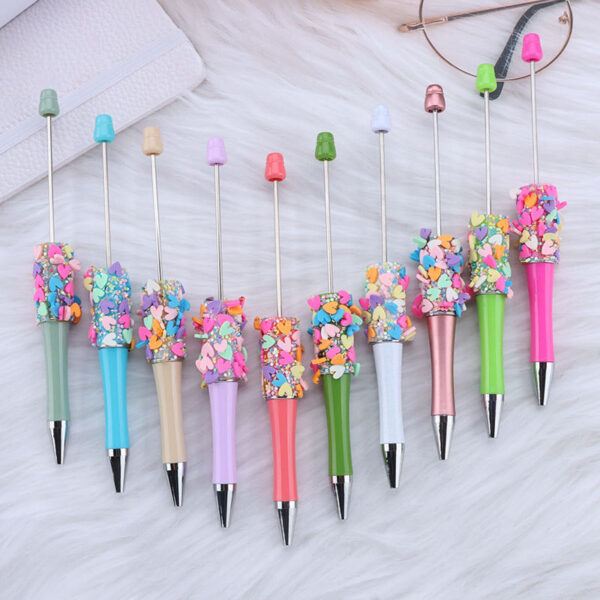 Wholesale DIY Love Beaded Pen Beaded Ballpoint Pen