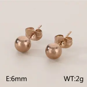 Rose Gold-6MM