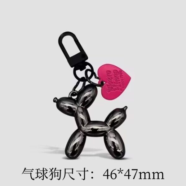 Wholesale Ins Style Love Blow Dog Keychain Cartoon Doll Pendant Jewelry Versatile Bag Acrylic Jewelry Accessories