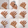 Wholesale Cool style multi-piece set of plain rings