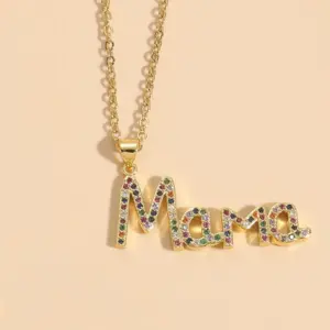 Letter Mama Color Zircon