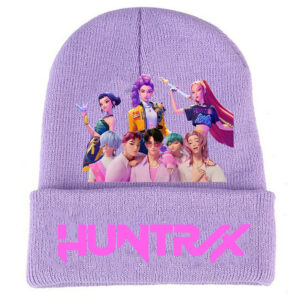 Purple-5 / Knitted hat
