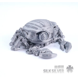 Cyber ​​crab silk silver