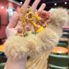 Wholesale Plush pendant cute keychain