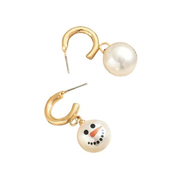 Wholesale Christmas snowman earrings