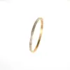 Wholesale Simple Style Solid Color Titanium Steel Inlay Rhinestones Rings Bracelets