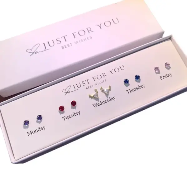 Wholesale 1 Set Simple Style Leaf Flower Inlay Copper Zircon Ear Studs