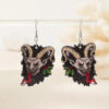 Wholesale Horror Acrylic Flat Earrings