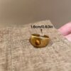 Wholesale Golden Sun Flower Tiger Eye Ring Women's 2025 New High-grade Sense Ring Niche Design Unique Ring
