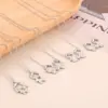 Wholesale 304 Stainless Steel Cartoon Character PVD Coated Artificial Diamond 18K Real Gold Plated Cute Waterproof Non Tarnish Plating Inlay Cable Chain Pendant Necklace