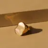 Wholesale Vacation Shell Titanium Steel Shell Rings