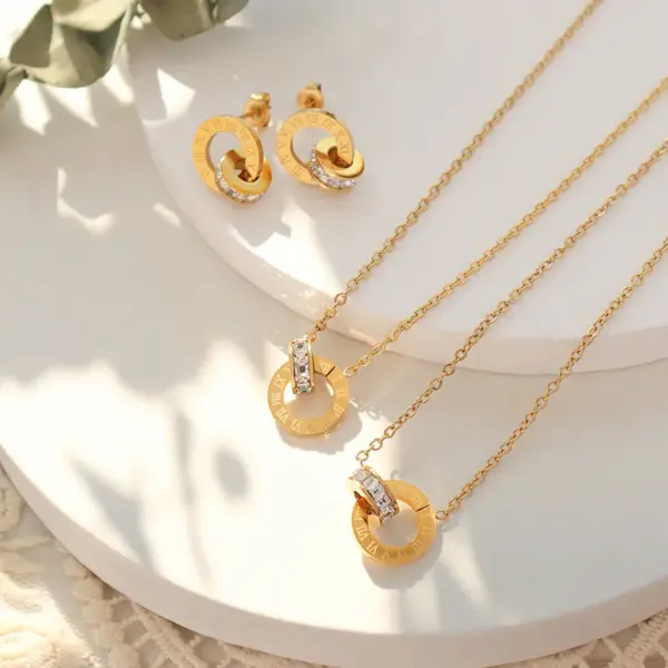 oly-b62f22a867ae09819b0583ef28731709 Wholesale PVD Coated 18K Gold Plated 18K Gold 304 Stainless Steel Fashion