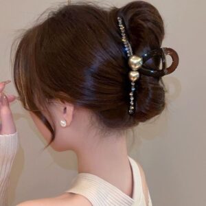 Large and small champagne pearl gripper-13cm