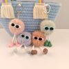 Wholesale Explosive Briquettes Long Legs Doll Pendant Plush Small Gift Bag Keychain All-match Artifact Small Hanging Accessories