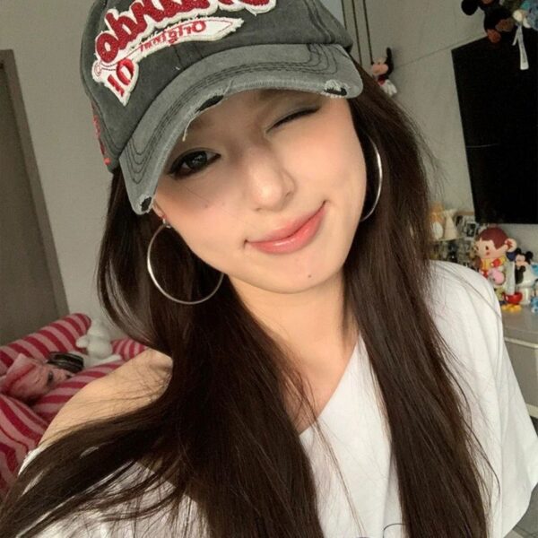 Wholesale Ning Yizhuo with silver 5cm big ear ring without ear hole earrings ear clip large ring square round face earrings