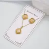 Wholesale 304 Stainless Steel Pearl Imitation Necklace Earring Set Round Square Casual Holiday Modern Polished Plated Jewelry Accessories