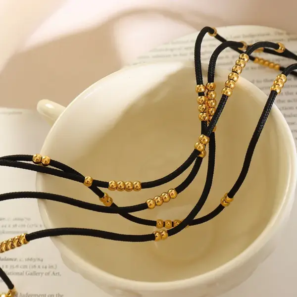 Wholesale PVD Coated 18K Gold Plated 18K Gold 304 Stainless Steel 304 Stainless Steel Necklace