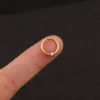 316L Stainless Steel Zircon Ear Cartilage Rings & Studs Geometric Waterproof Non Tarnish Surgical Steel