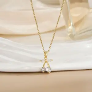 Fashion Cherry Necklace 6