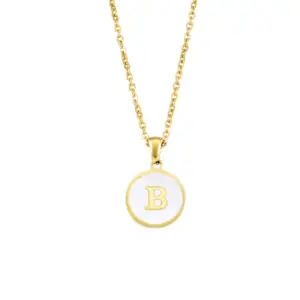 Letter B / 18K Furnace Real Gold