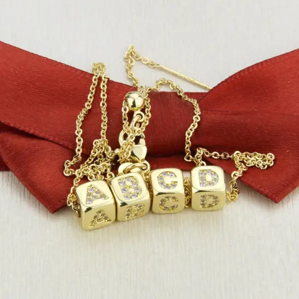 New 26 English Alphabet Necklace