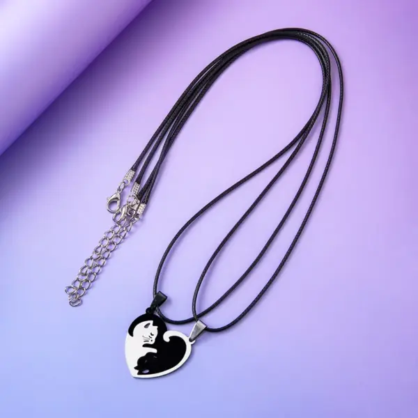 Wholesale PVD Coated Vacuum Electroplated Black Gold Plated Silver Plated Animal 304 Stainless Steel Simple Style Waterproof Non Tarnish Leather