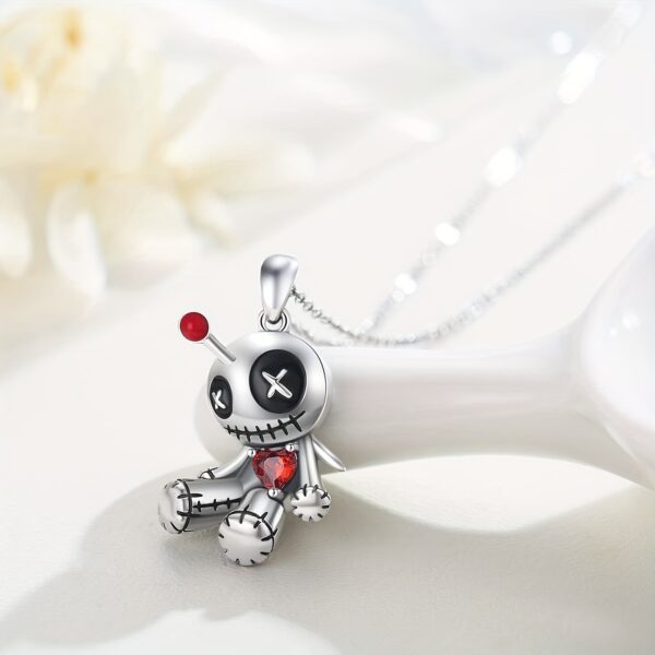 oly-b69747f65589f3a399ac3c9ef1fec0ac Wholesale Doll Necklace Design Creative Fun Punk Pendant Necklace