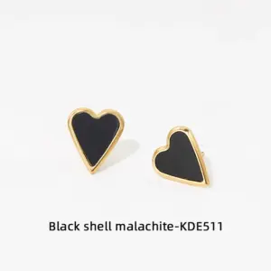 Kde511 Black-Ear Studs