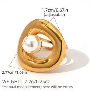 Gold / One Size / 1 Piece Ring