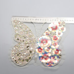 374 two-color sequin butterfly (1 seam required)