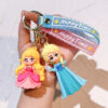Wholesale 2024 Cartoon School Bag Pendant Doll Cute Silicone Car Key Chain Pvc Gift Wholesale Key