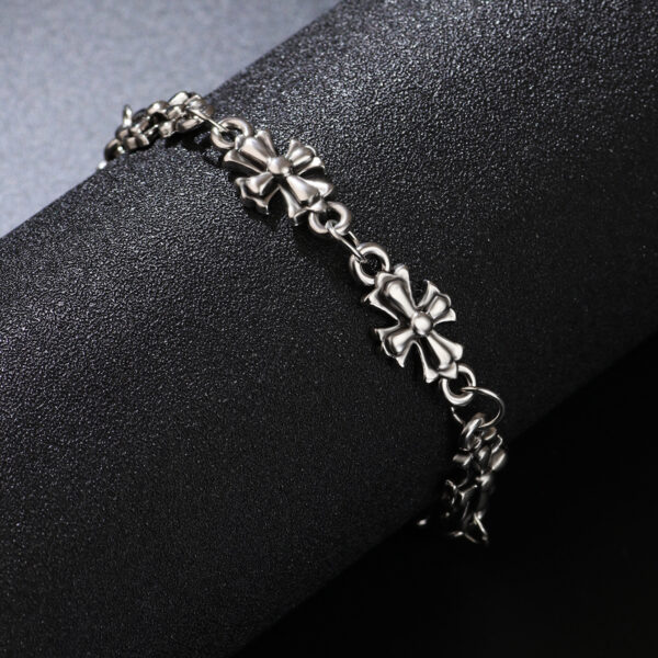 Wholesale Dark Gothic Cross Alloy Bracelet