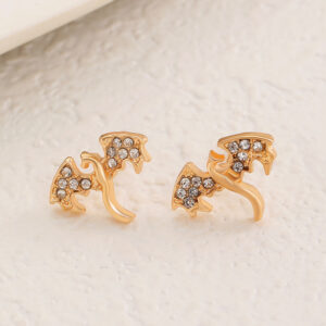 07 kc gold earrings 1363 (alloy)