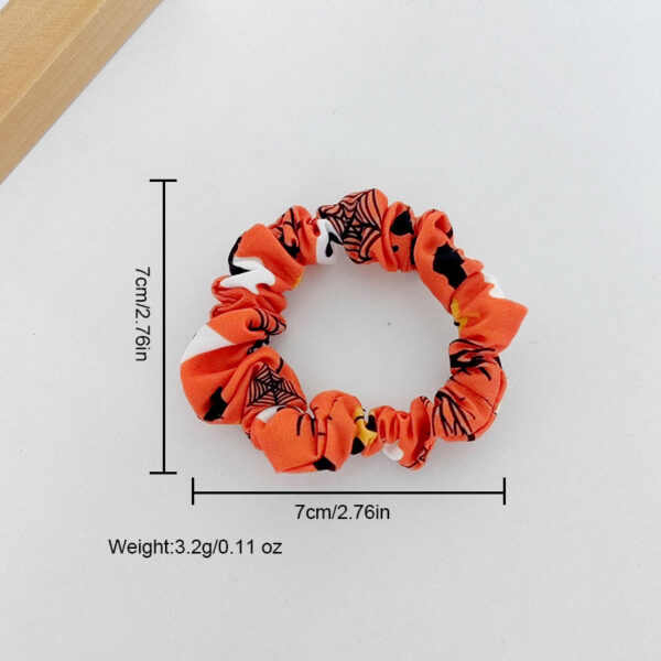 Wholesale autumn and winter simple Halloween small intestine ring hair rope