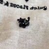 Wholesale Cute fun cute black kitten ear clip 2024 new small exquisite earrings student personality all-match earrings