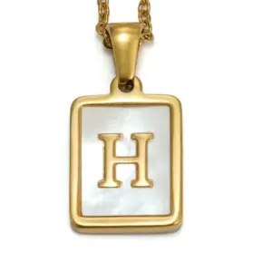 Square White Shell H