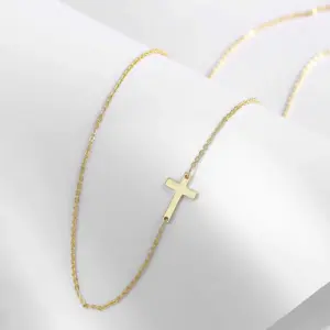Single Chain Side Gold / 18K