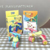 Wholesale cartoon children's assembled toys cute balance car mini toys dollhouse accessories
