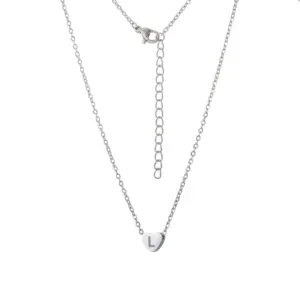 Steel Heart Necklace / L