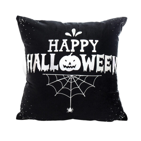 Wholesale Halloween pillow with gold and silver hot stamping