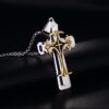 oly-b713805f006d718b660c4fd9f0cd5b2f Wholesale e-commerce sply retro men's pendant necklace pure steel chain jewelry