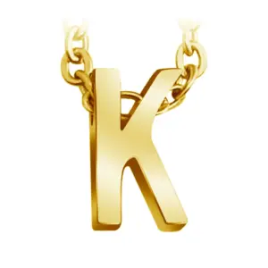 Gold Letter K