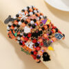 Wholesale Halloween Bracelet Beaded Funny Spider Bat Pendant Ghost Festival Ghost Bracelet