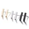 oly-b76f65a97fa34faa0e56abc0d74f59ae Wholesale PVD Coated 18K Gold Real Gold Plated Geometric 304 Stainless Steel Simple Style Waterproof Non Tarnish Ear Studs
