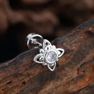 3362 Silver / Ear Studs